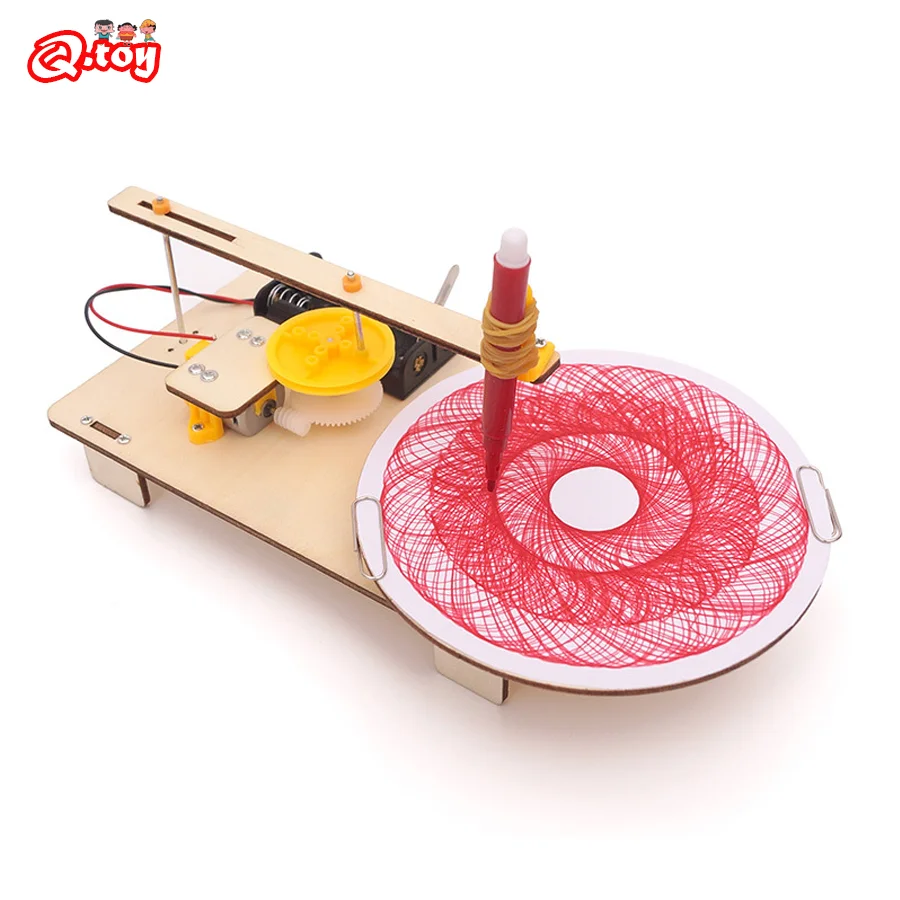 Модель электрического плоттера сделай сам комплект STEM технологические научные