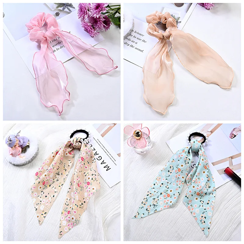 

12 цветов новый цветочный ленточный ободок простой Леопардовый принт Жемчужная Повязка На Голову любимая милая резинка для девочек