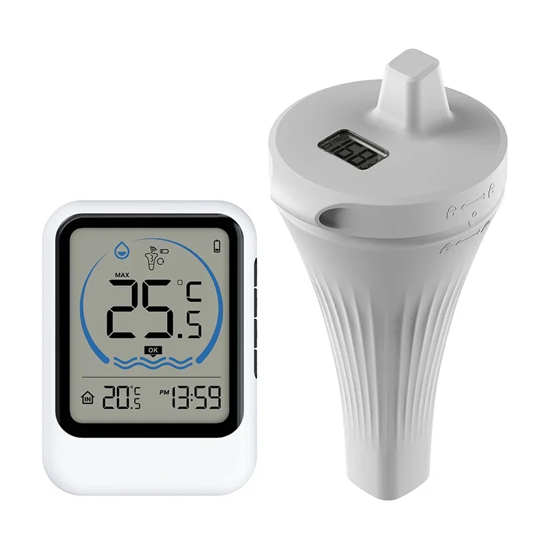 

Беспроводной цифровой термометр для бассейна Wireless Digital Pool Thermometer