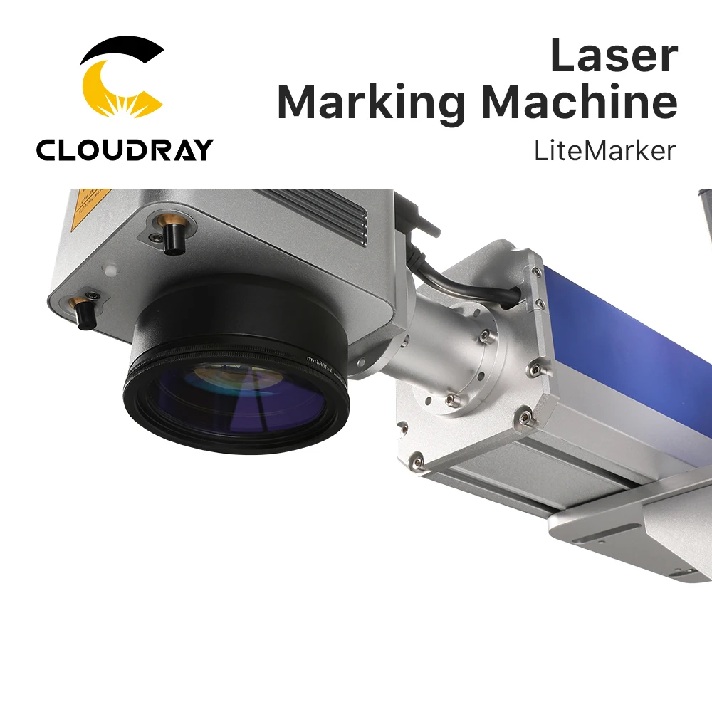 Cloudray 20-60W JPT Fiber Laser Marking Machine For Cutting Jewelry Laser Cut Gold Silver Stainless Steel Copper Aluminum Sheet