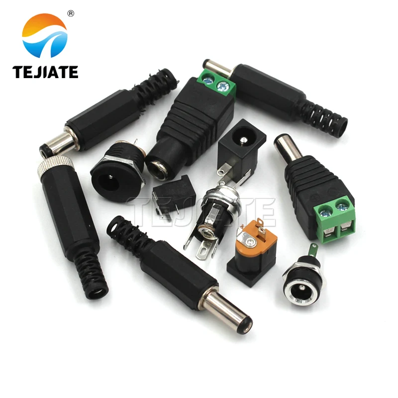 Штепсельная вилка и разъем постоянного тока 005/022B штепсельная розетка 5 5-2 1/2 5/3 мм