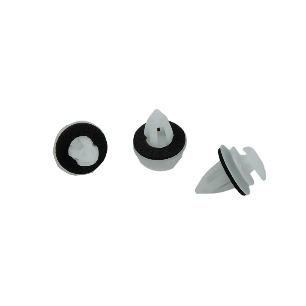 

2020 Durable New Fastener clips Replacement Spare part Rivets White With Seal Ring 100pcs Accessory Door Panel