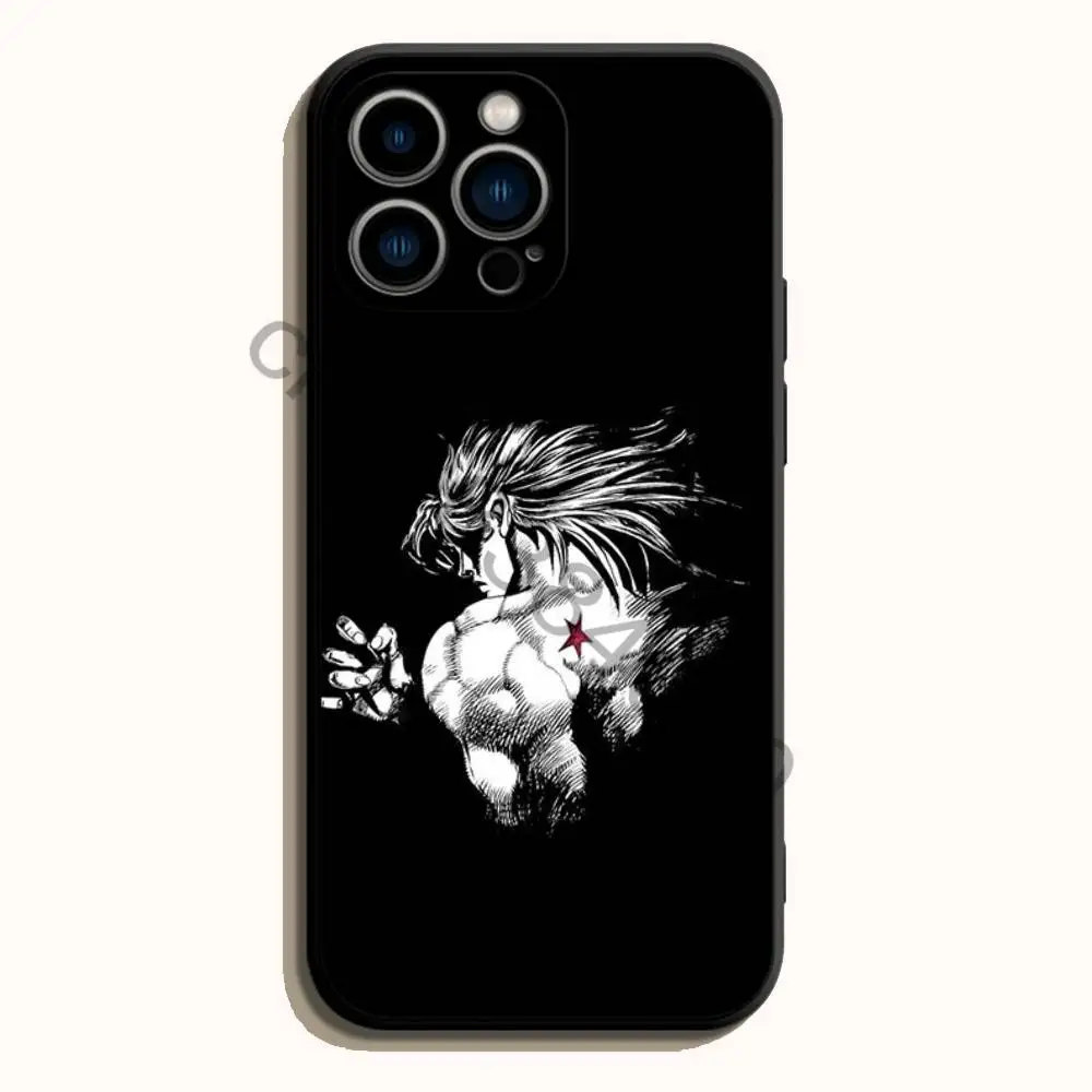 Фото Чехол J-JOJO из мягкого черного ТПУ для iPhone 17 16 15 14 13 12 11 Pro Max Mini Plus E с принтом №4