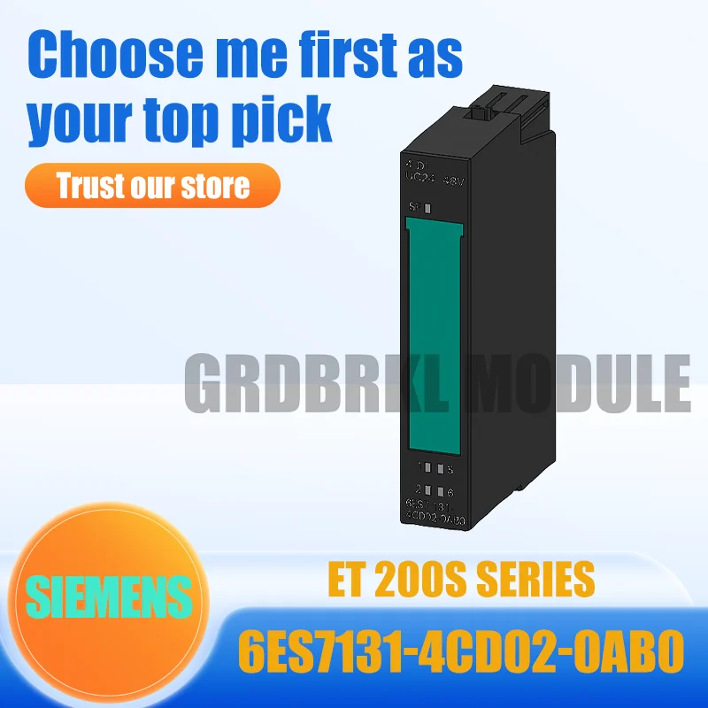 Фото Новый оригинальный модуль SIEMENS 6ES7131-4CD02-0AB0 ET200S AC120V DI №1