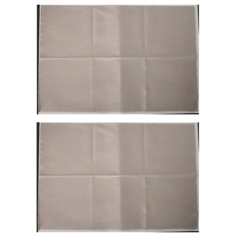 

2PCS 34X22.5Cm Microfiber Dustproof Cleaning Cloth For Pro 15/16Inch Notebook Keyboard