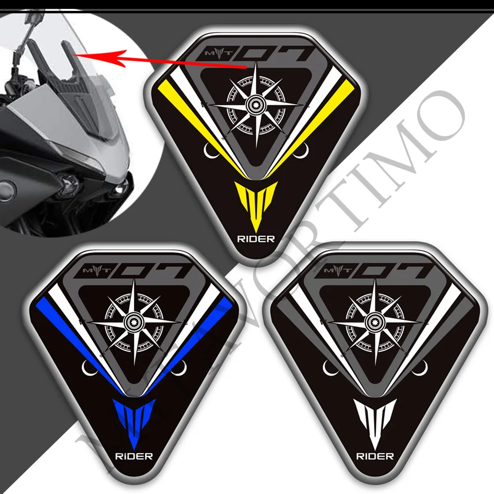 

Motorcycle Stickers For Yamaha MT07 MT 07 SP MT-07 TRACER Accessories Decals Tank Pad Kit Knee 2015 2016 2017-2020 2021 2022