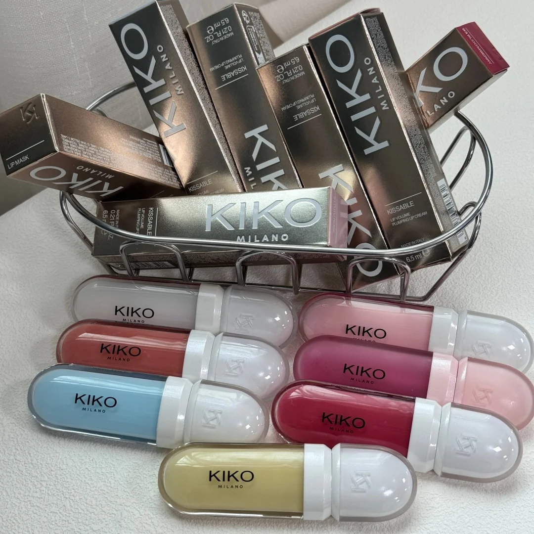 Фото Новый блеск для губ KIKO Milano: стойкий, не оставляет следов, увлажняющий, с мягким глянцевым финишем, увлажняющий бальзам, не оставляет кольца на стекле. №1