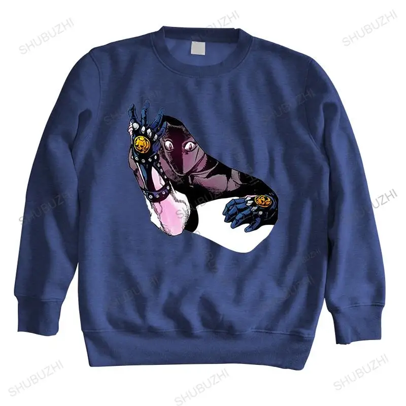 

new men sweatshirts autumn fashion cool hoody Jojos Bizarre Adventure Tops hoodie Killer Queen Bites unisex casual hoodies