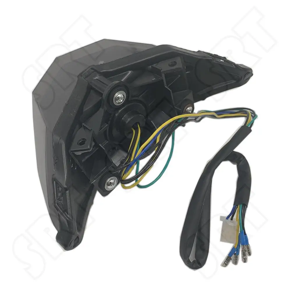 Фото Подходит для Kawasaki Ninja 250 300 ABS Z250 Z300 2013-2018, светодиодный задний фонарь для мотоцикла, встроенные задние фонари №5