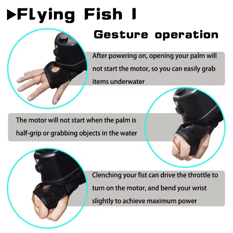 Летающая рыба II Pro (двойная модель) подводный скутер морской с более сильным