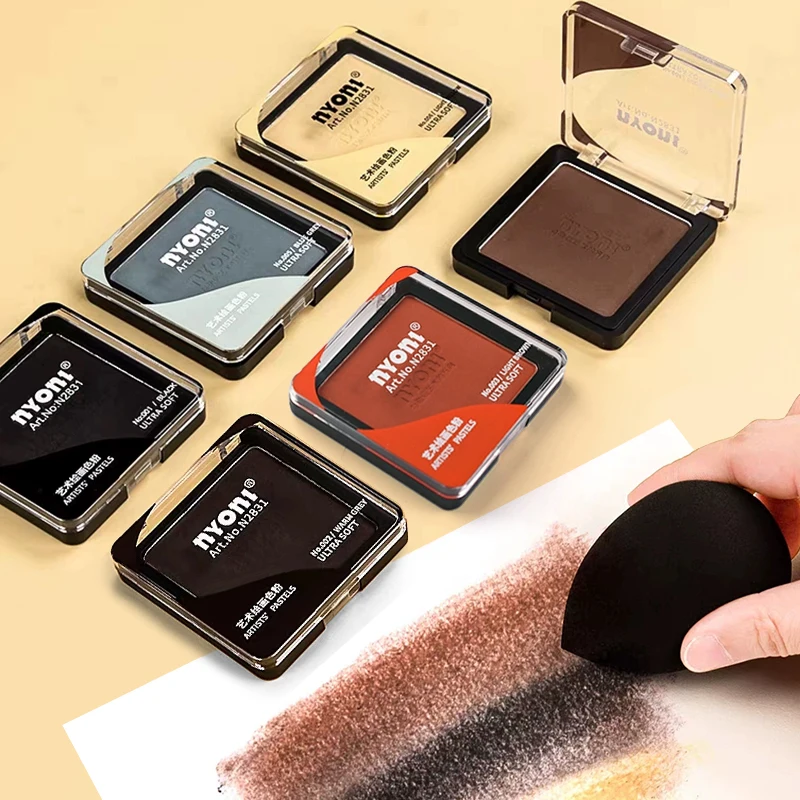 AngelMark Professional Art DRY WET Эскиз Тонер Краска Графитовый Угольный Цветной Порошок