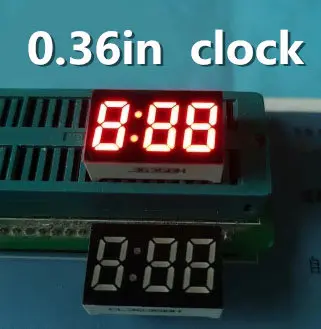 

20PCS RED 3 Bit Digital Tube 0.36" 0.36in. LED Digit TUBE 7 Segment CLOCK display common anode/cathode