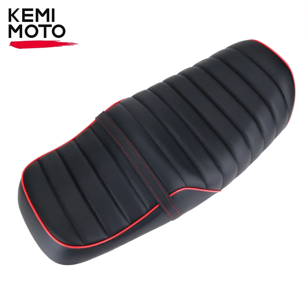 

Для Honda CB400 VTEC 1999-2023 мотоцикла, полная подушка сиденья, подушка для сиденья CB 400 2022, сиденья для водителя, синтетическая кожа KEMiMOTO