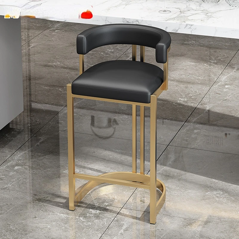 

Современные обеденные стулья из кованого железа, дизайнерская удобная спинка, оригинальная креативная мебель для библиотеки