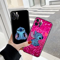 celular case for apple iphone 11 12 13 pro max 8 7 plus fashion smartphone funda xr x xs waterproof coque lilo stitch blue koala