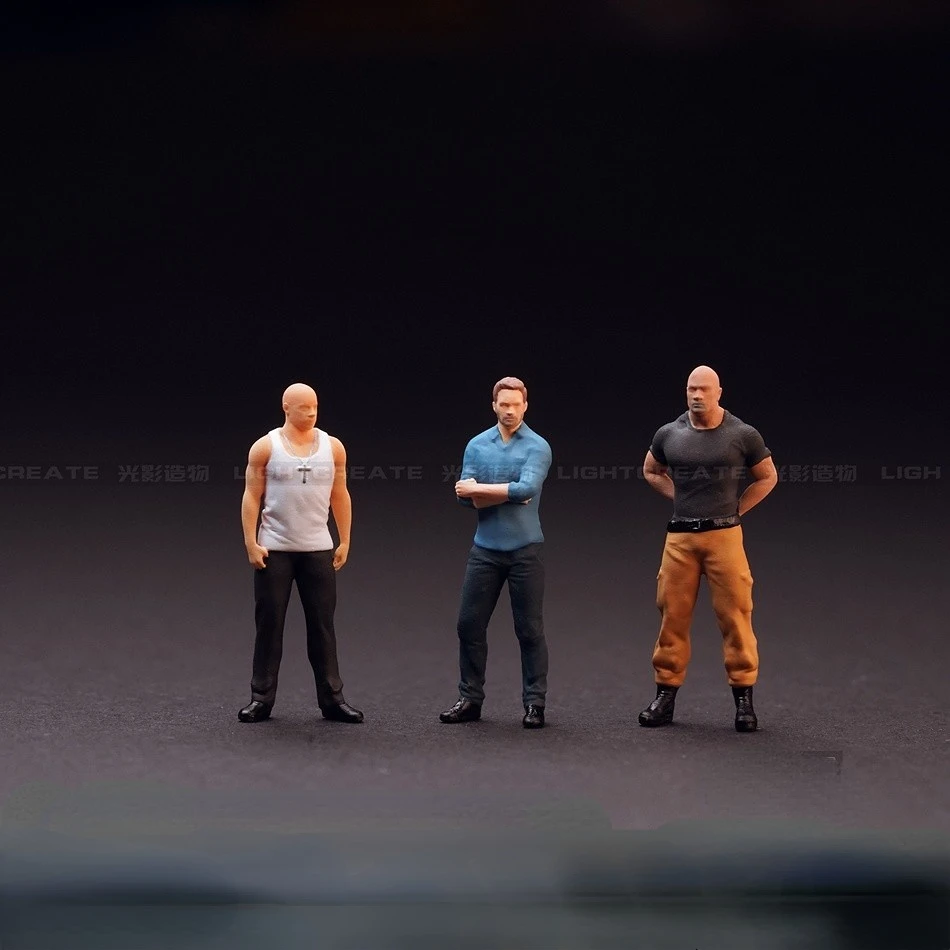 

Коллекция кукол из смолы Light Shadow Creation 1/64, миниатюрная модель для коллекции фанатов