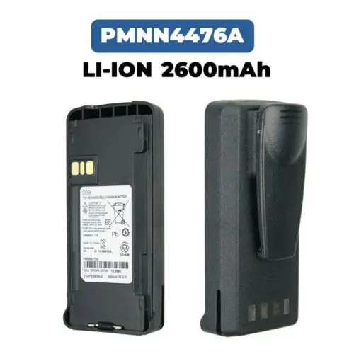 Новые литий-ионные батареи PMNN4476A 7 4 В 2600 мАч для радиостанции Motorola CP476 2 шт.