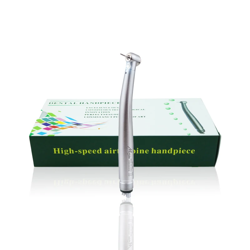 LED Self-Power E-generator Dental High Speed Handpiece  Optic Push Button Max Air Turbine Cartridge Rotor 2/4hole Dentistry