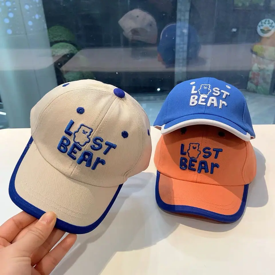 

1-4 year old baby hat spring new boy girl cartoon casual cap children sunshade baseball cap spring tide