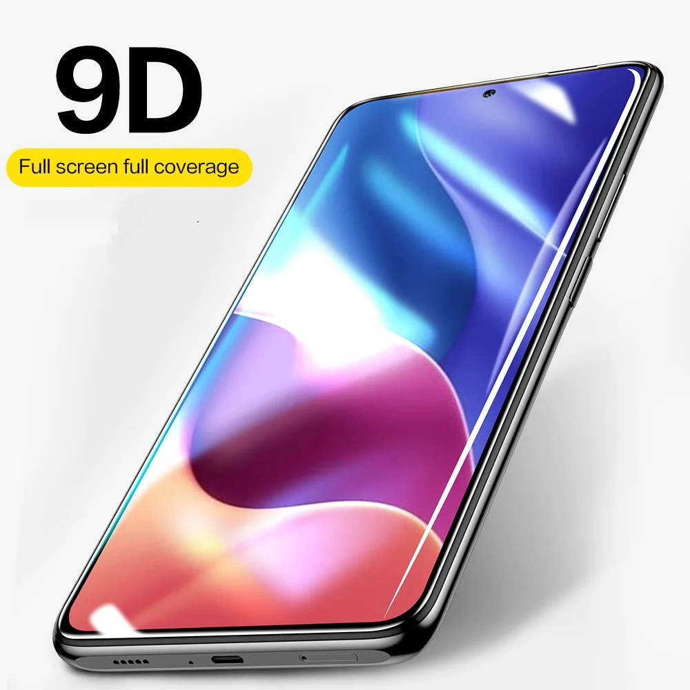 

SmartDevil Full Cover Tempered Glass for Redmi Note 11 10 Pro Screen Protectors for Xiaomi POCO F3 X3 GT HD Protective Film