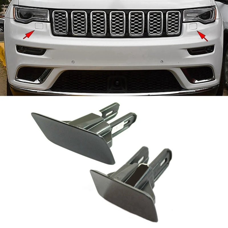 1 пара 5XL50TZZAA 5XL51TZZAA левая + правая крышка распыления фар черный ABS автомобильный