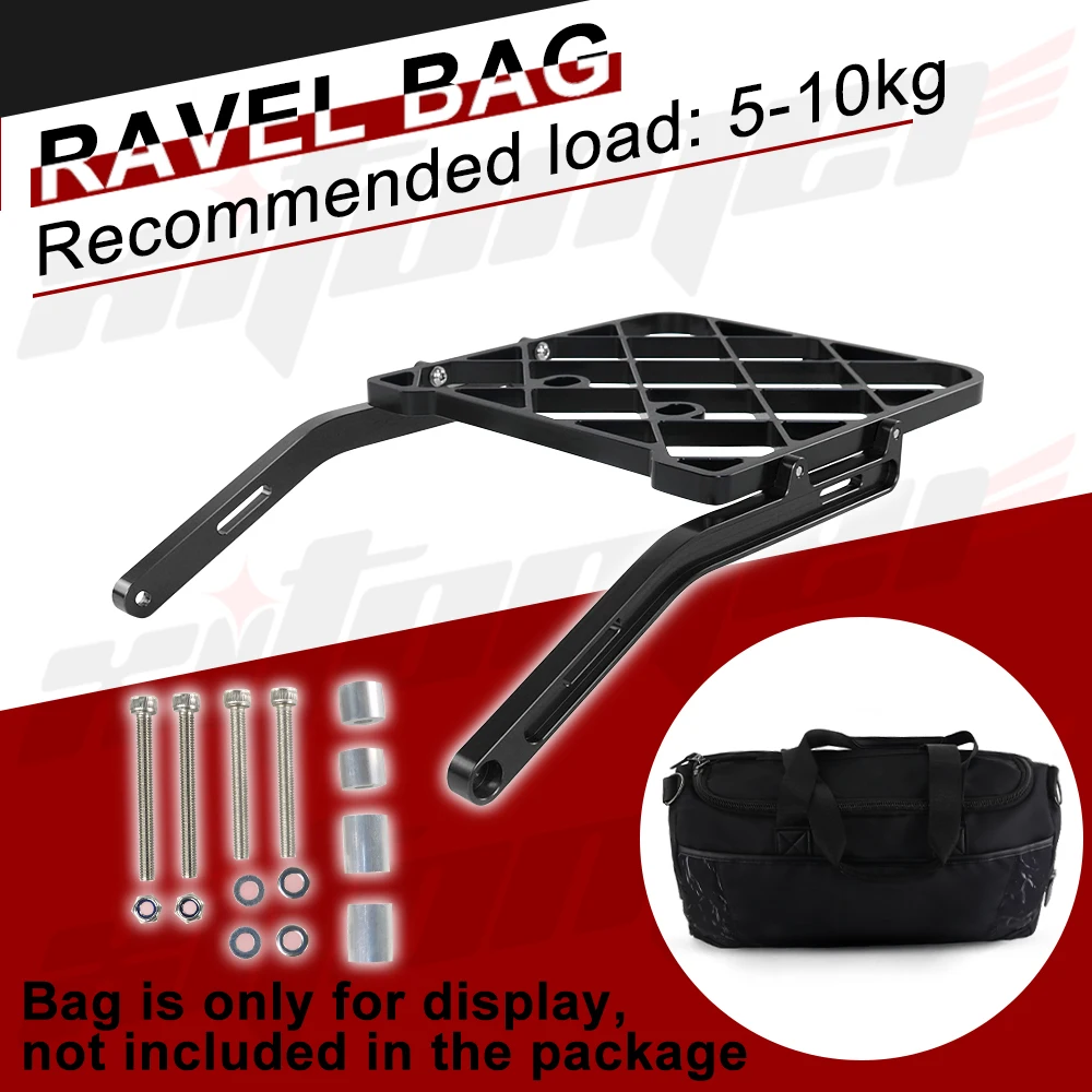 Держатель полки на спинку подходит для Kawasaki KLX250 KLX250S/250SF KLX300 KLX300SM держатель багажа