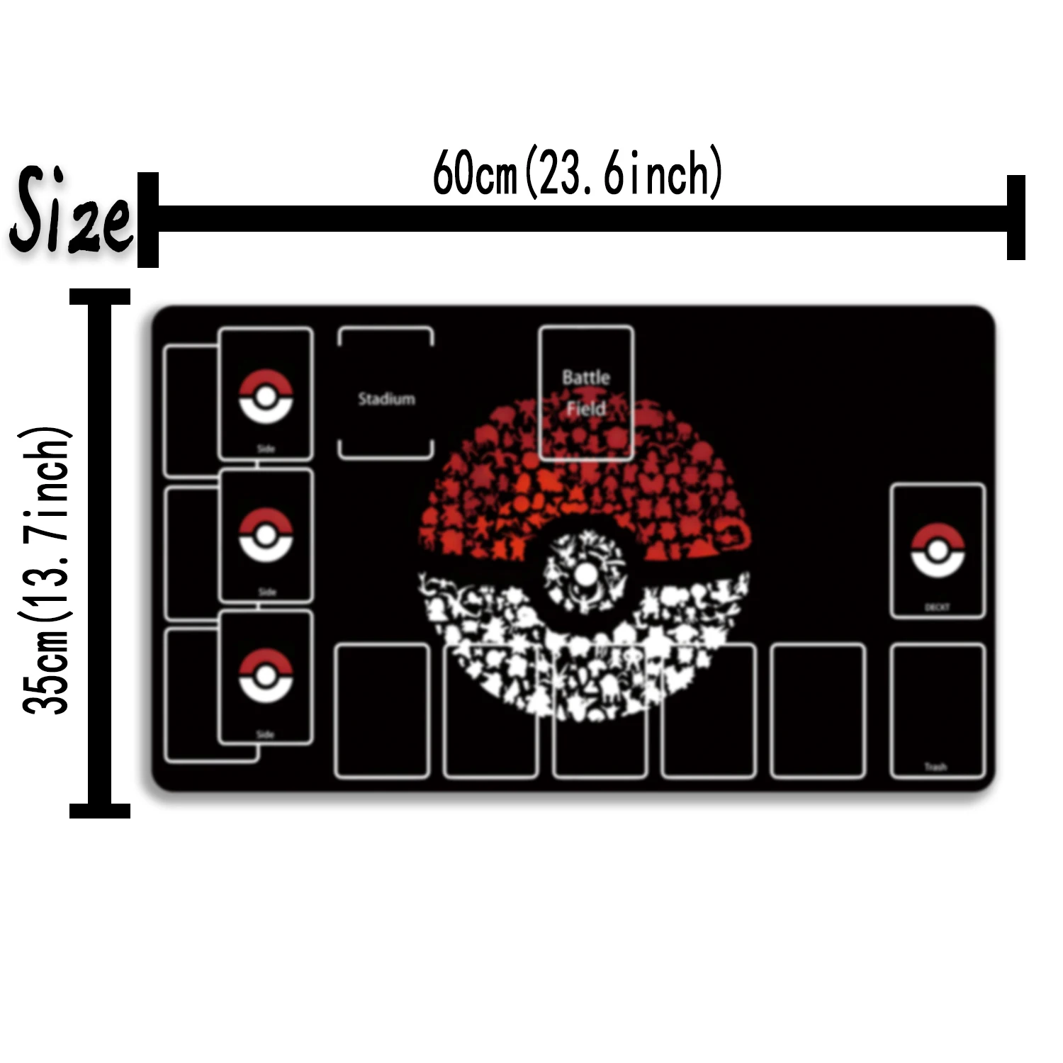 Игровой коврик для покемона дробления PTCG