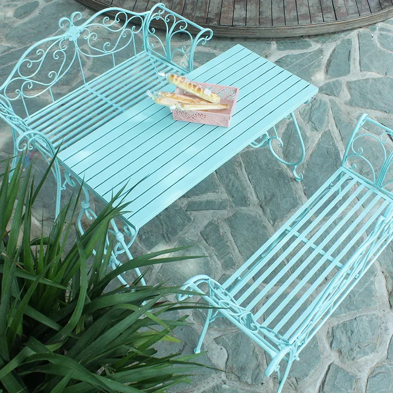 Уличная мебель для отдыха в европейском стиле железа двора сада крытого балкона