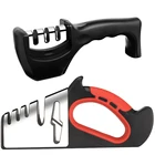 Точилка для ножей 4 в 1, точилка, точилка, камень для заточки ножей, аксессуары, кухонные гаджеты, точилка для шеф-повара, ножниц