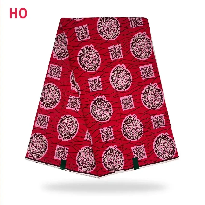 

2021 Africa Prints Wax Fabric Ghana Kente Wrap Patchwork Tissu Sewing Wedding Dress Home Decoration Pagne 100% Cotton Top Ankara