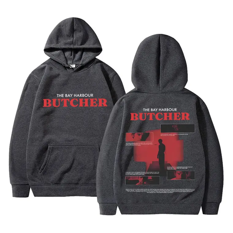 Фото Dexter Morgan The Bay Harbour Butcher двусторонняя толстовка с принтом для мужчин и женщин одежда повседневная толстовка большого размера уличная одежда 90-х годов №2