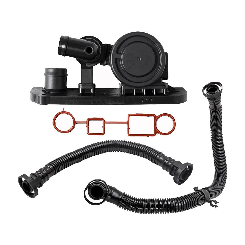 

PCV Crankcase Vent Valve + Gasket+Hose Replacement for 2005 2006 Jetta Passat Audi A3 A4 A4 Quattro 2.0T FSI 06F129101R