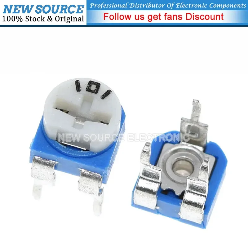 130 шт. = 13 видов RM-065 потенциометра обрезки 100 Ом-1 МОм переменные резисторы комплект