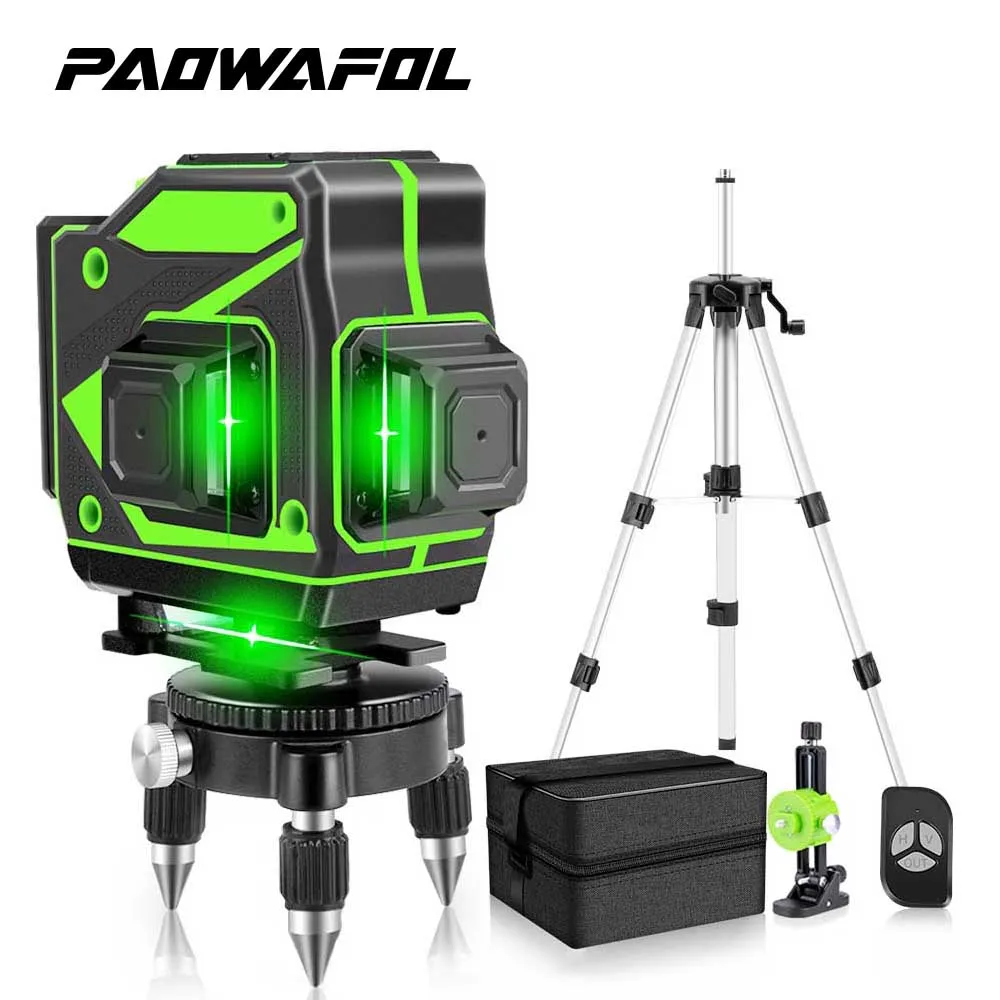 Лазерный уровень/нивелир paowafol tt1908, зеленый луч. Лазерный уровень нивелир paowafol 16. Paowafol лазерный уровень 16 отзывы. Paowafol. Лазерный уровень / нивелир hilda 4d (16 линий, зеленый луч).