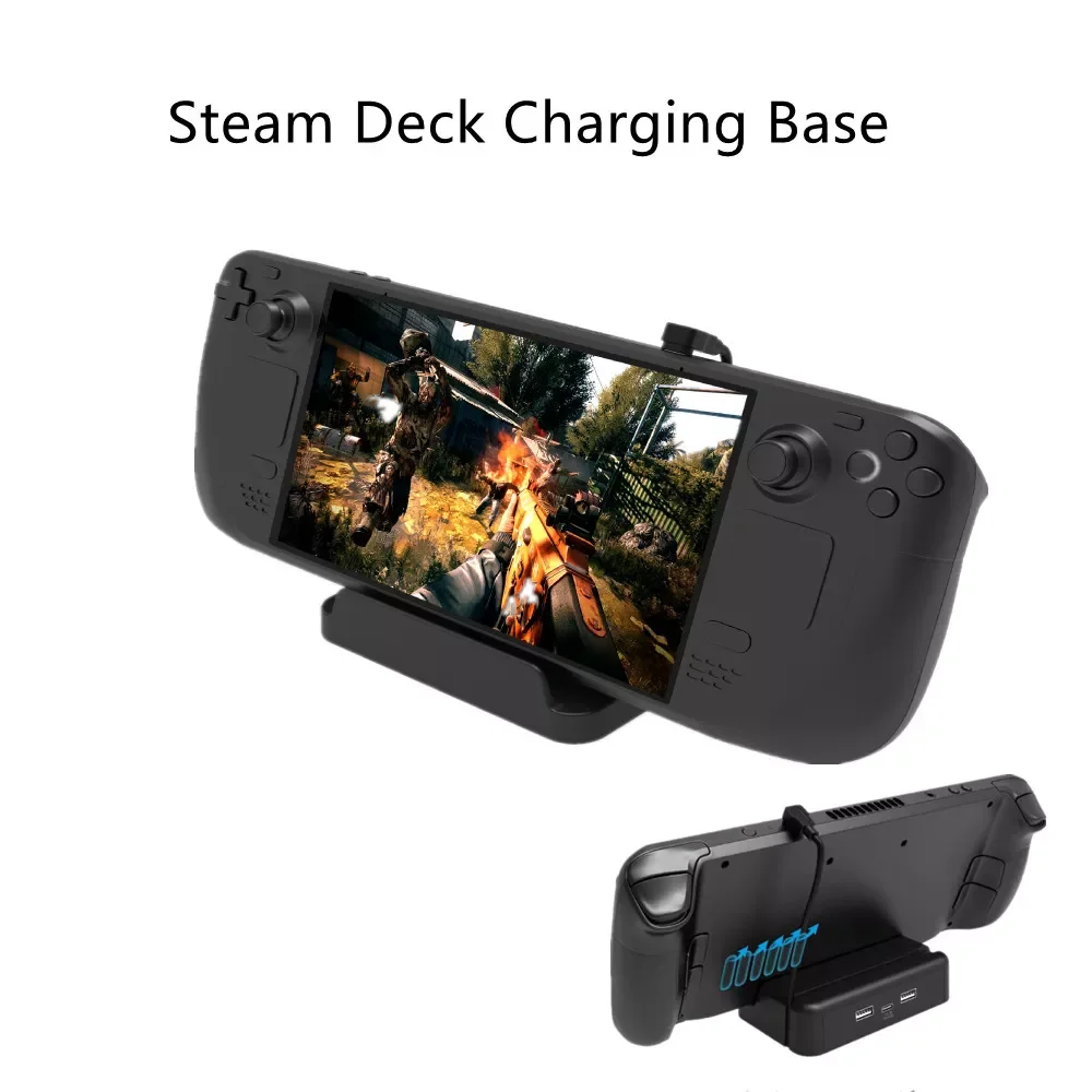 

USB Type-C Charging Stand Charger For Steam Deck Console Dock Holder For Switch Mini Dock Station Charger Stand Charging Base