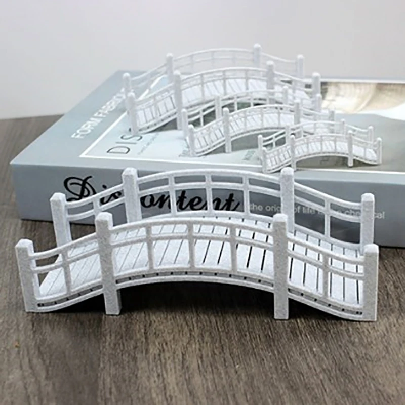 Фото 1 шт. DIY украшения для террариума миниатюрная маленькая фигурка моста сказочный сад бонсай рокарий Lanscaping для украшения комнаты №1