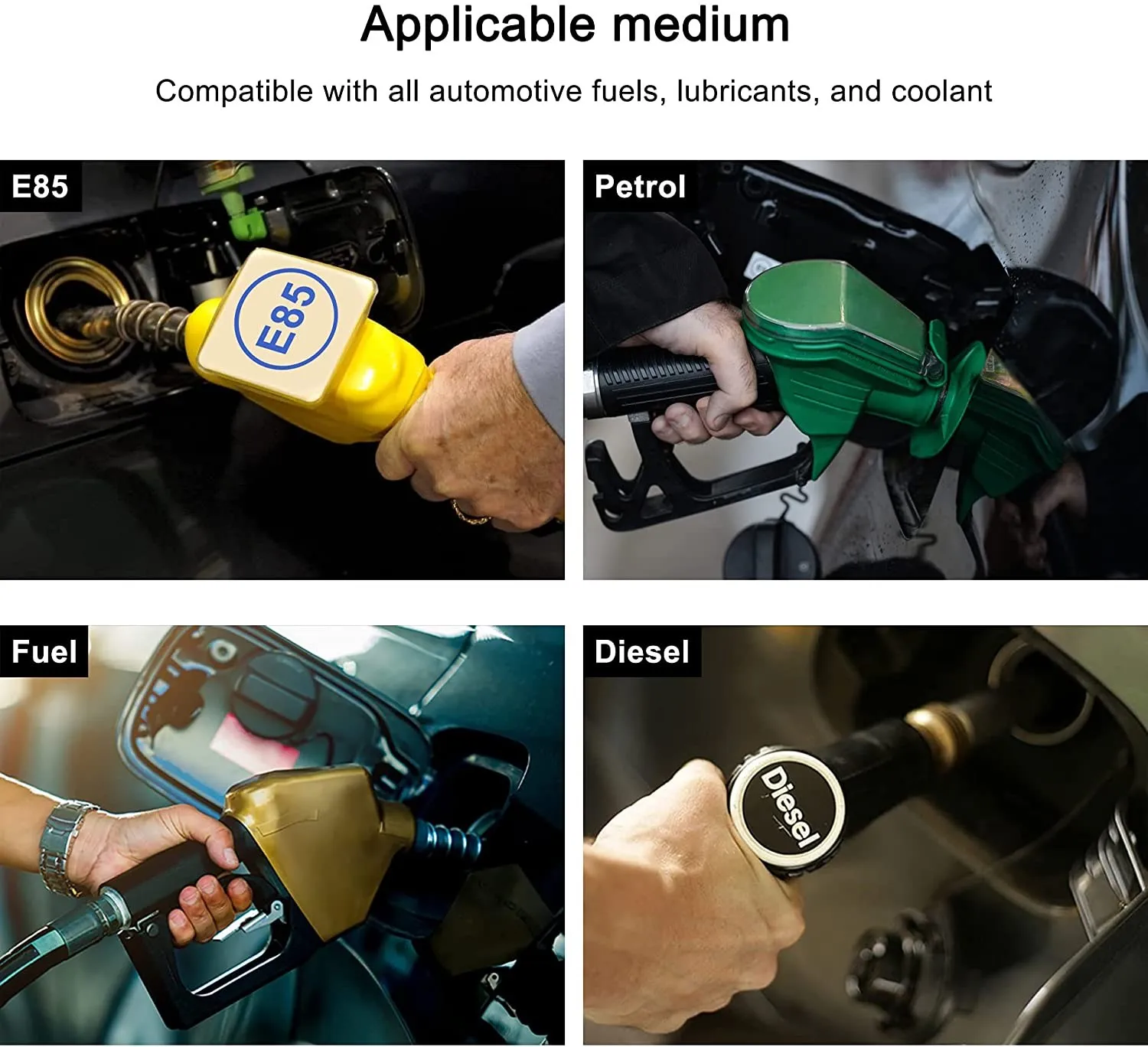 3M 10FT Линия топлива AN4-AN12 Гоночный шланг Плетеная линия из нержавеющей стали Шланг