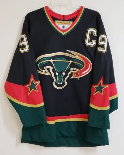 

Vintage Stars CCM Men's #9 MIKE MODANO MEN'S Hockey Jersey Embroidery Stitched Customize any number and name
