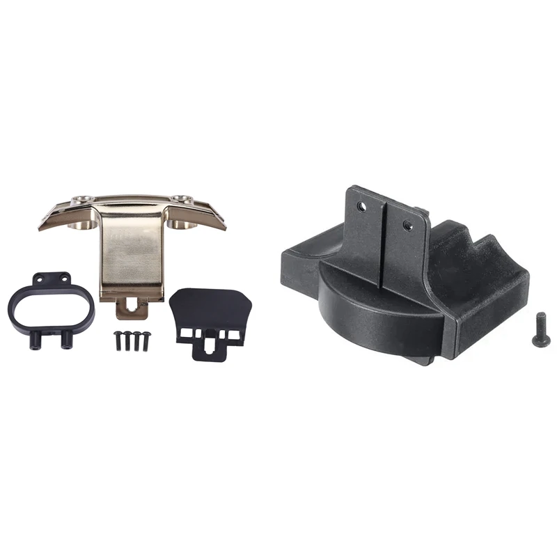 

2 комплекта для автомобиля JLB Racing CHEETAH RC часть: 1 комплект гальванического бампера EC1005 и 1 комплект крышки коробки передач EA1013