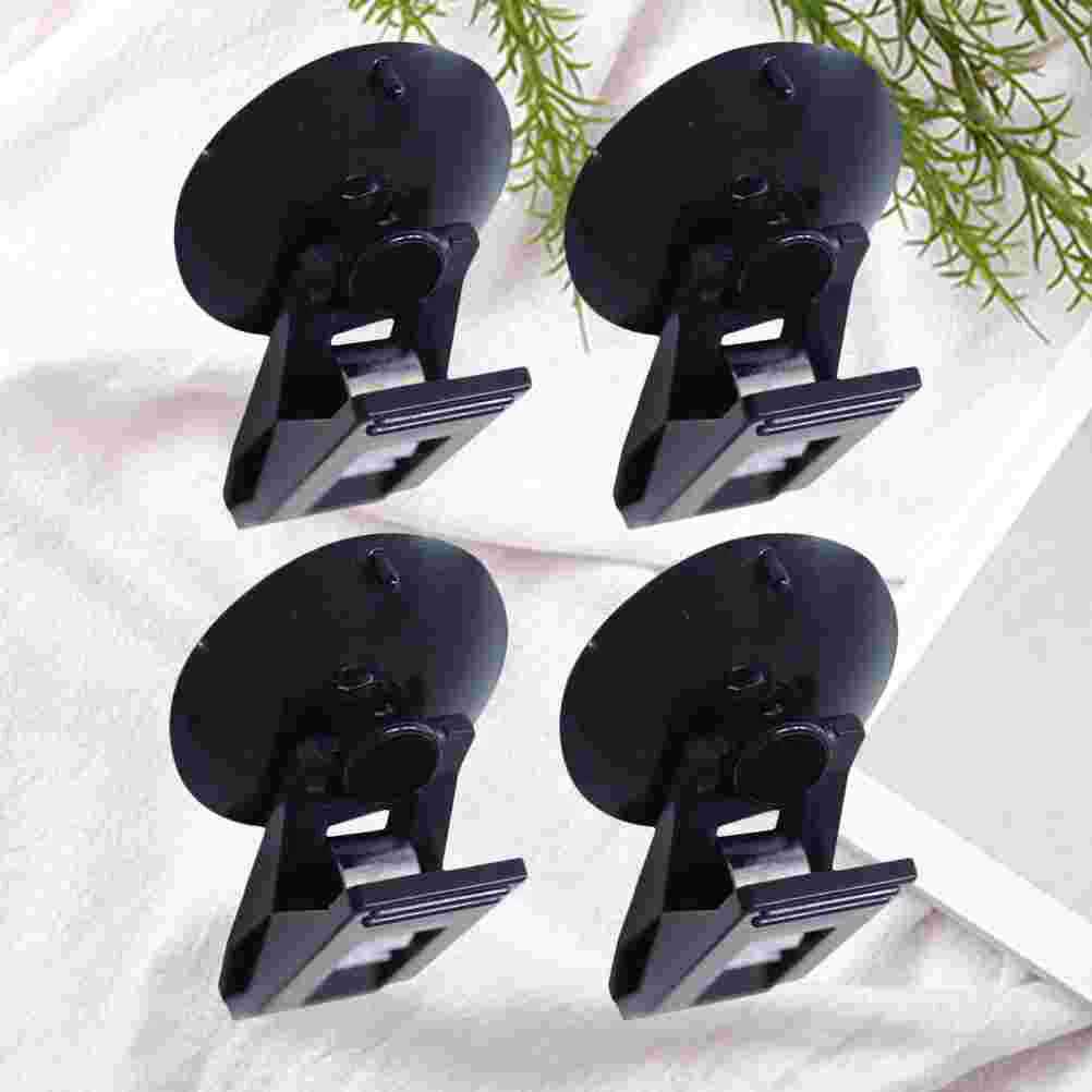 

4Pcs Car Clips Practical Multifunctional Durable Holder Sucker Clips Curtain Clamp Glass Holder for Car