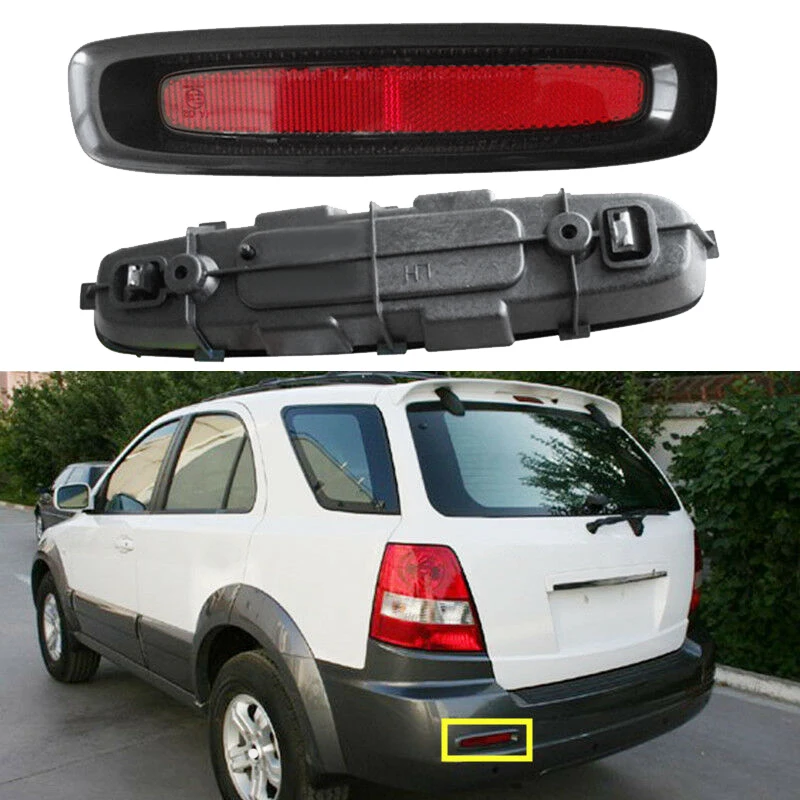 

Автомобильный задний бампер отражатель лампа задсветильник для Kia Sorento 2004 2005 2006 2007 2008 2009