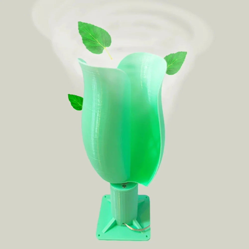 Бесщеточная ветряная турбина с постоянным магнитом модель 1 ~ 12 В вертикальный