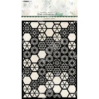 2022 new geometric pattern diy layering stencils painting scrapbook coloring embossing album diy greeting card handmade template
