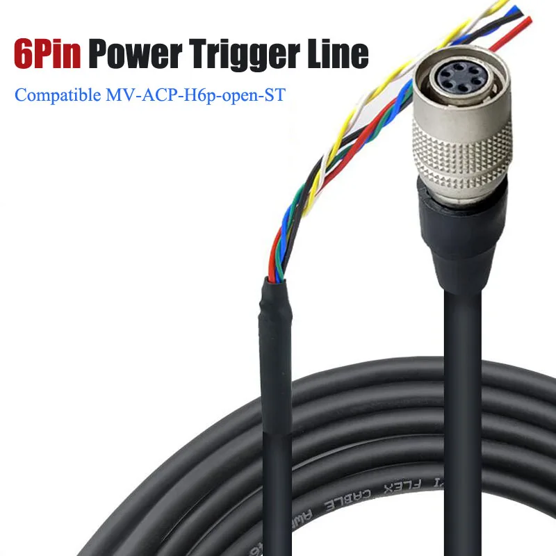 

DIVEDEER Триггерный кабель для промышленной камеры 6-контактный 1-15 м