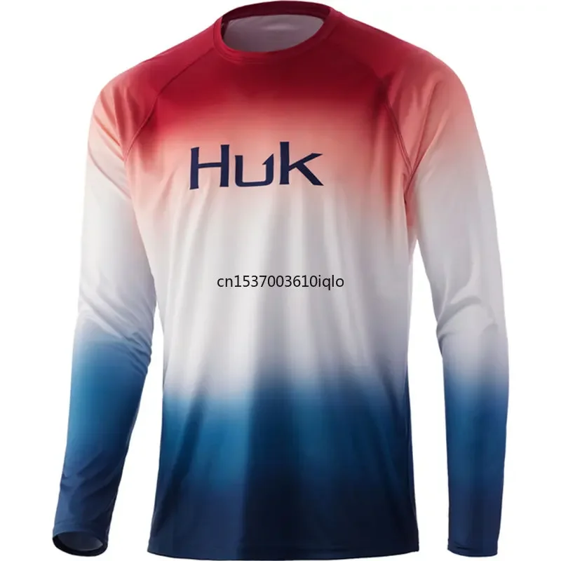 Рубашки для рыбалки с длинным рукавом и защитой от ультрафиолета мужские уличные