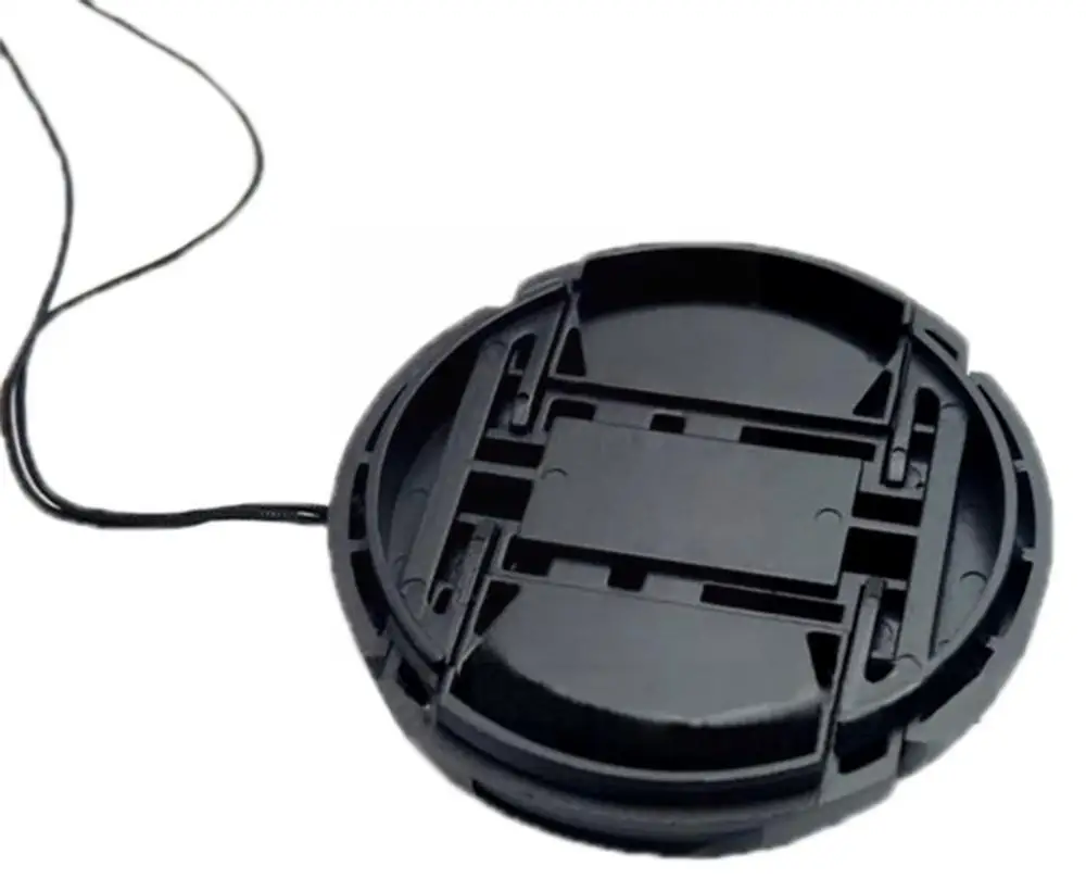 

1 шт. 55 мм крышка объектива с центральным зажимом крышка объектива Крышка объектива с веревкой для всех объективов аксессуары для камеры O2u7