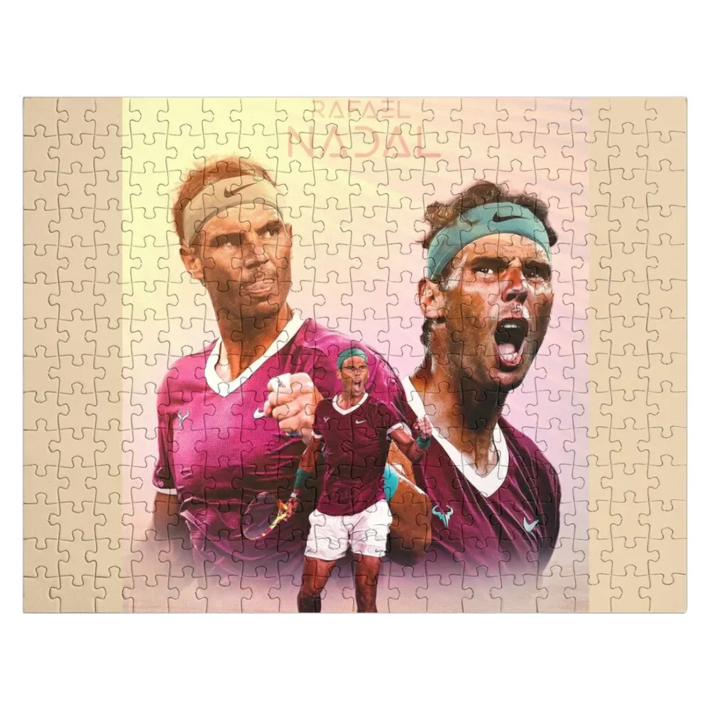 Теннисист RafaeI Nada1 Пазл Персонализированный детский предмет подарок на заказ