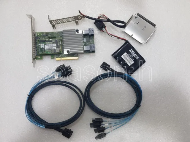 

MegaRAID 9362-8i 12 Гб 1G SATA3 RAID 0,1,5,6,10,50,60 = 9361-8i + CVM02 + BBU + 2 шт. 8643-4SATA