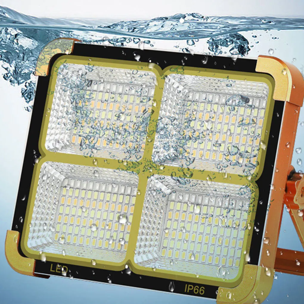 

Solar Camping Lantern Waterproof 4 Modes Adjustable Emergency Spotlight Outdoor Sports Hiking Cycling Travel Light