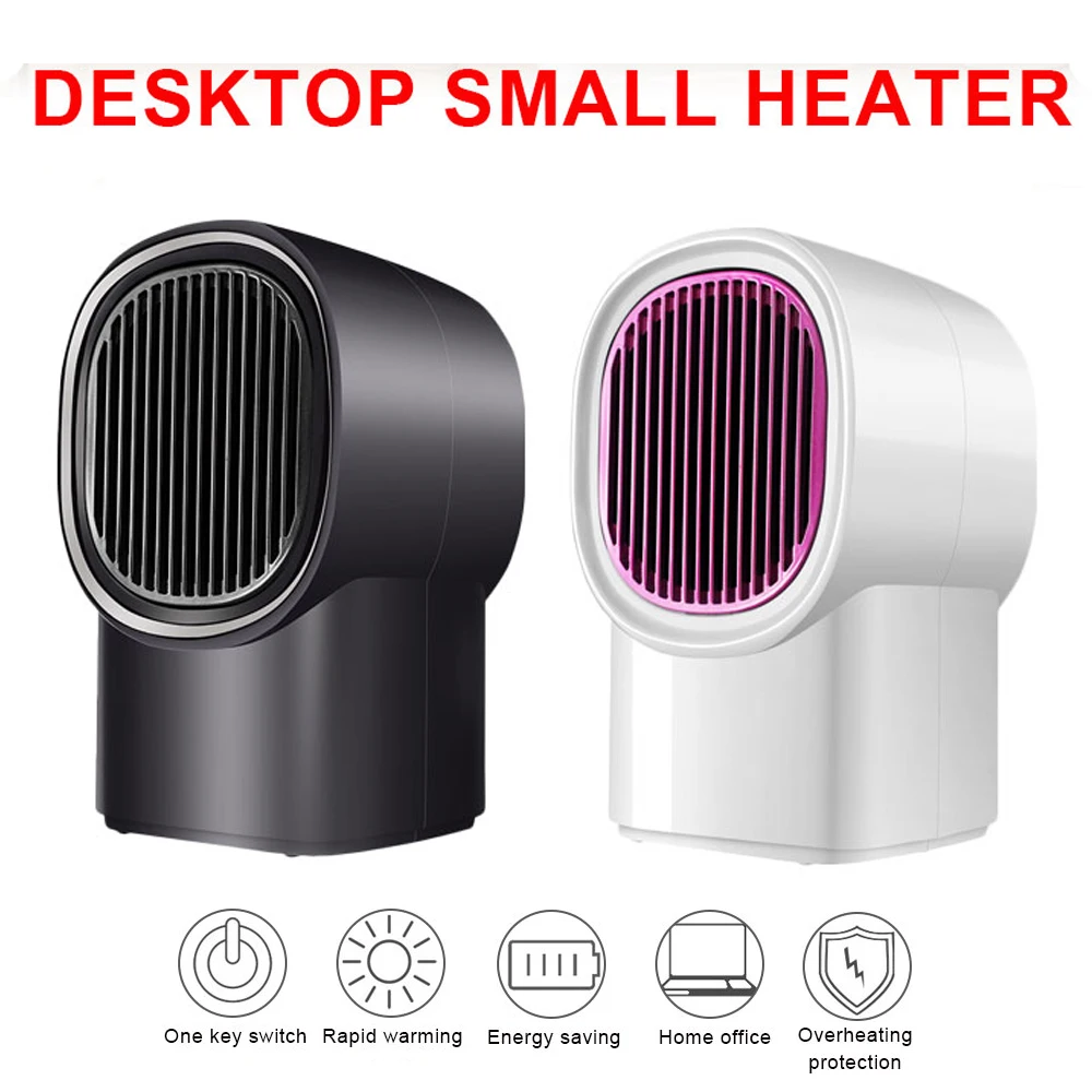 

500W Portable Electric Heater Heater Against Cold Room Heating Stove Mini Household Radiator Remote Warmer Machine For Winter